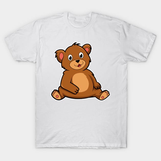 Art Bear T-Shirt by Hashop